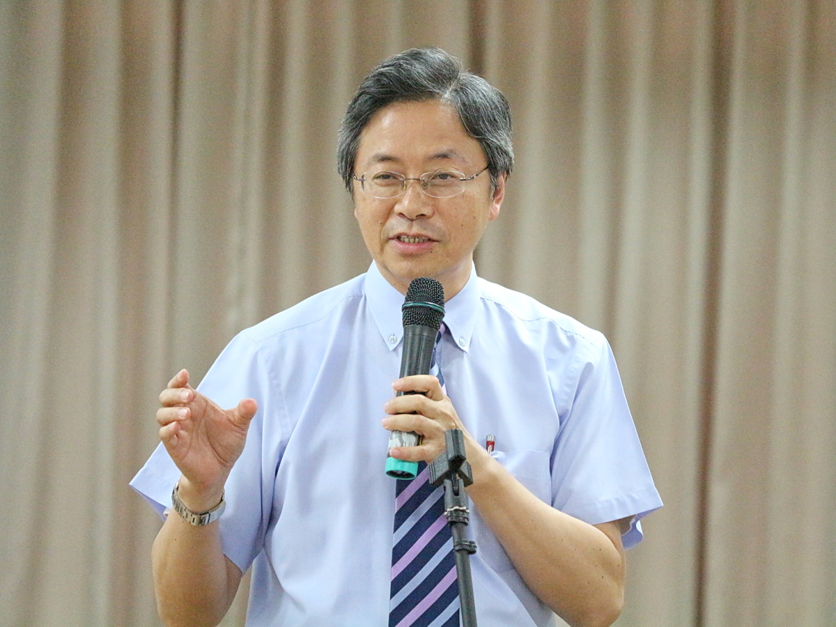 針對民進黨桃園市長參選人林智堅的論文爭議，國民黨桃園市長參選人張善政表示，若直接去台大說清楚，就沒有這些紛擾 (央廣檔案/記者王照坤 攝)
