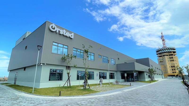 沃旭能源亞太區首座離岸風場運維中心完工啟用，位於台中港，將負責後續30年大彰化風場裝置容量2.4GW運維作業。(圖：中央社)