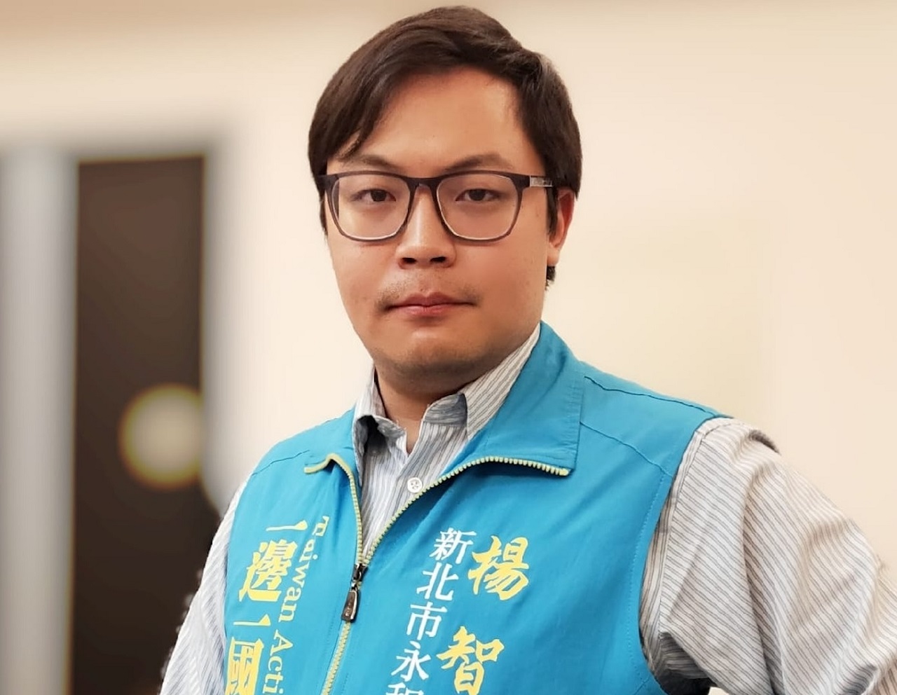 台灣民族黨副主席楊智淵遭中國法院判重刑。(圖：香港01)