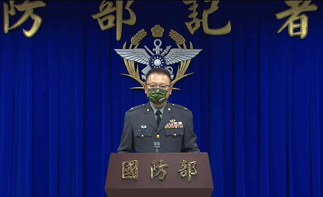 國防部發言人孫立方。(翻攝國防部發言人粉專)