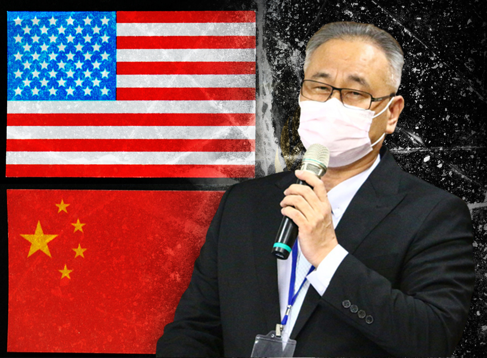 開南大學國家暨區域發展研究中心主任陳文甲受訪表示，至少在中共20大前，中國與美國「鬥而不破」的格局短期內不會改變 (央廣檔案/記者王照坤 攝)