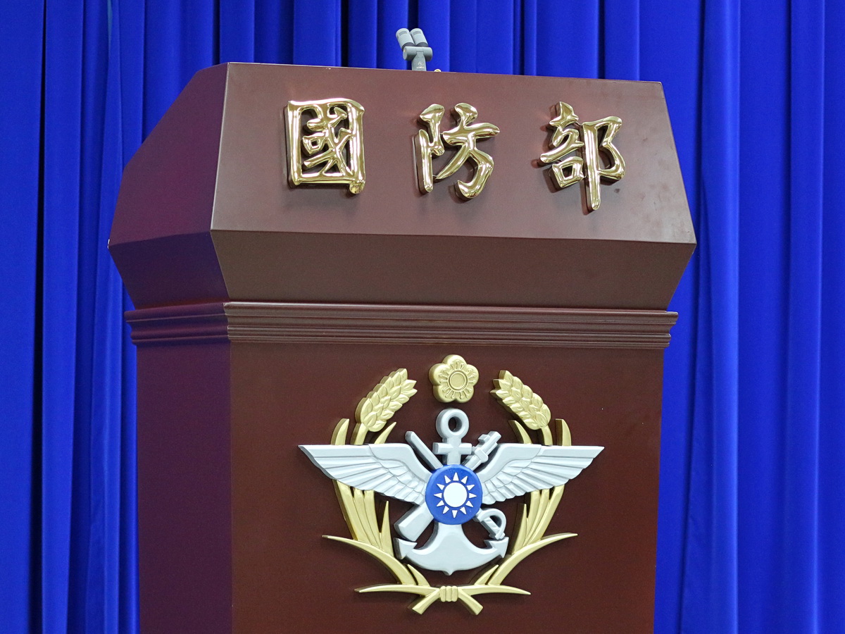 國防部對美方軍售決定，表達誠摯的感謝。(央廣檔案/記者王照坤 攝)
