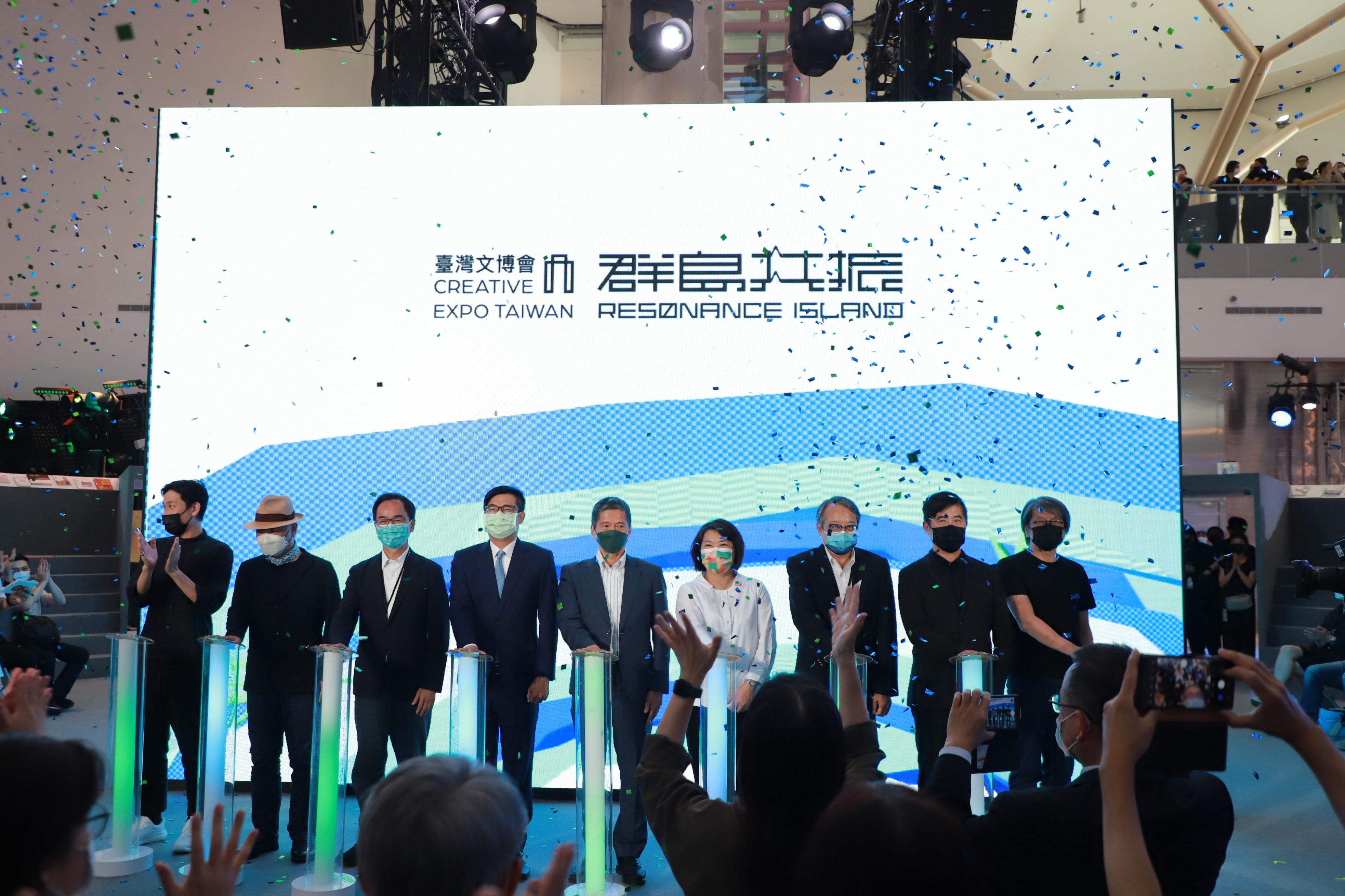 由文化部主辦的2022台灣文博會今年移師港都舉行，今天(4日)舉行盛大揭幕典禮。(文化部提供)