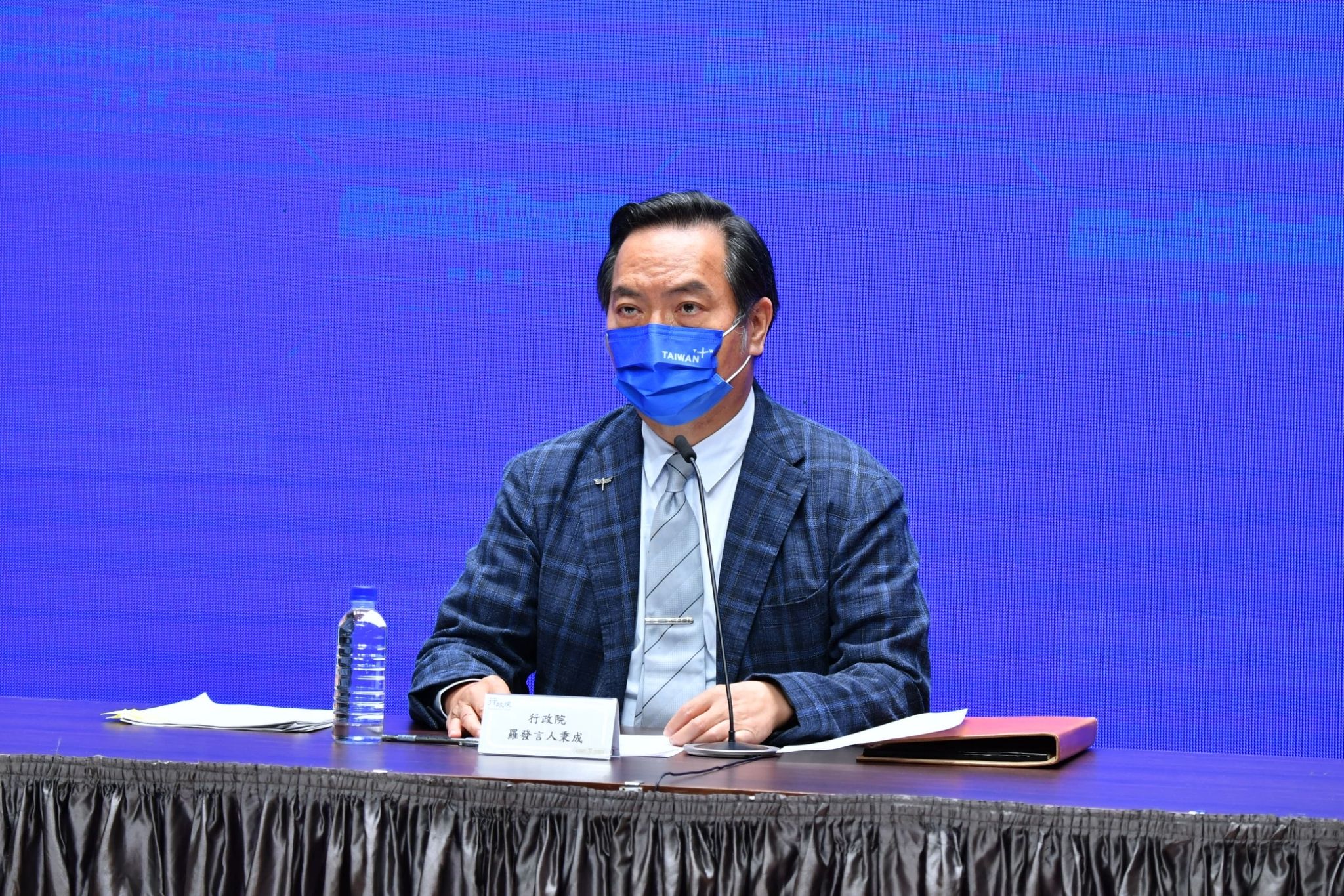 行政院發言人羅秉成 (資料照片/ 行政院提供)