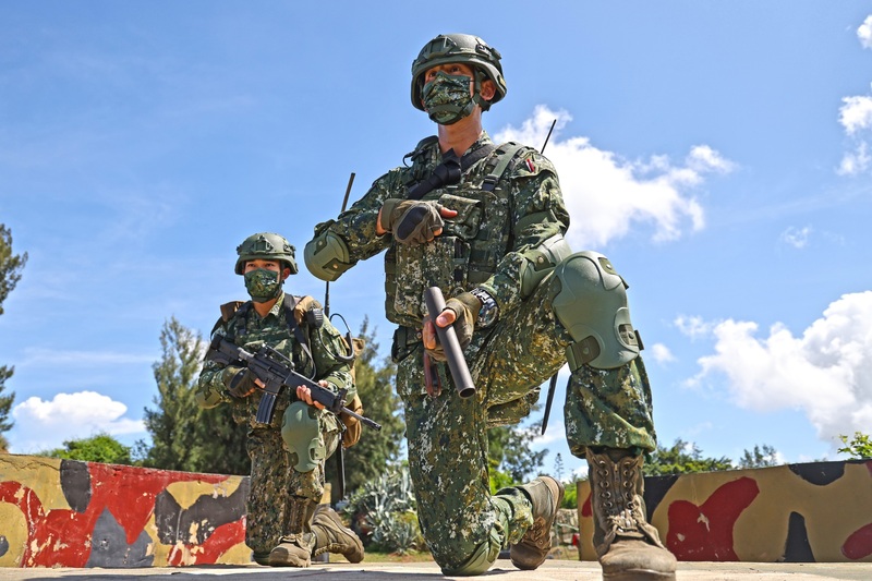 金防部駐守部隊官兵持續監控及高度警戒，並強化訓練。（民眾提供） (圖：中央社)