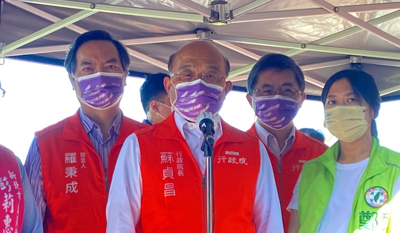 行政院長蘇貞昌。(圖：中央社)