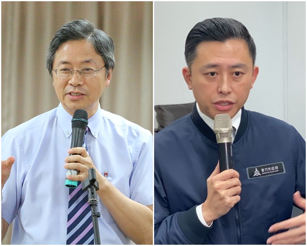 桃園市長選舉，國民黨參選人張善政(左)、民進黨參選人林智堅。( 合成圖)