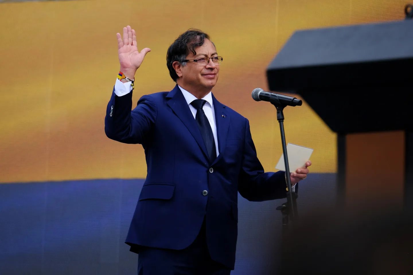 哥倫比亞新總統佩特羅(Gustavo Petro)。 (圖:取自佩特羅臉書)