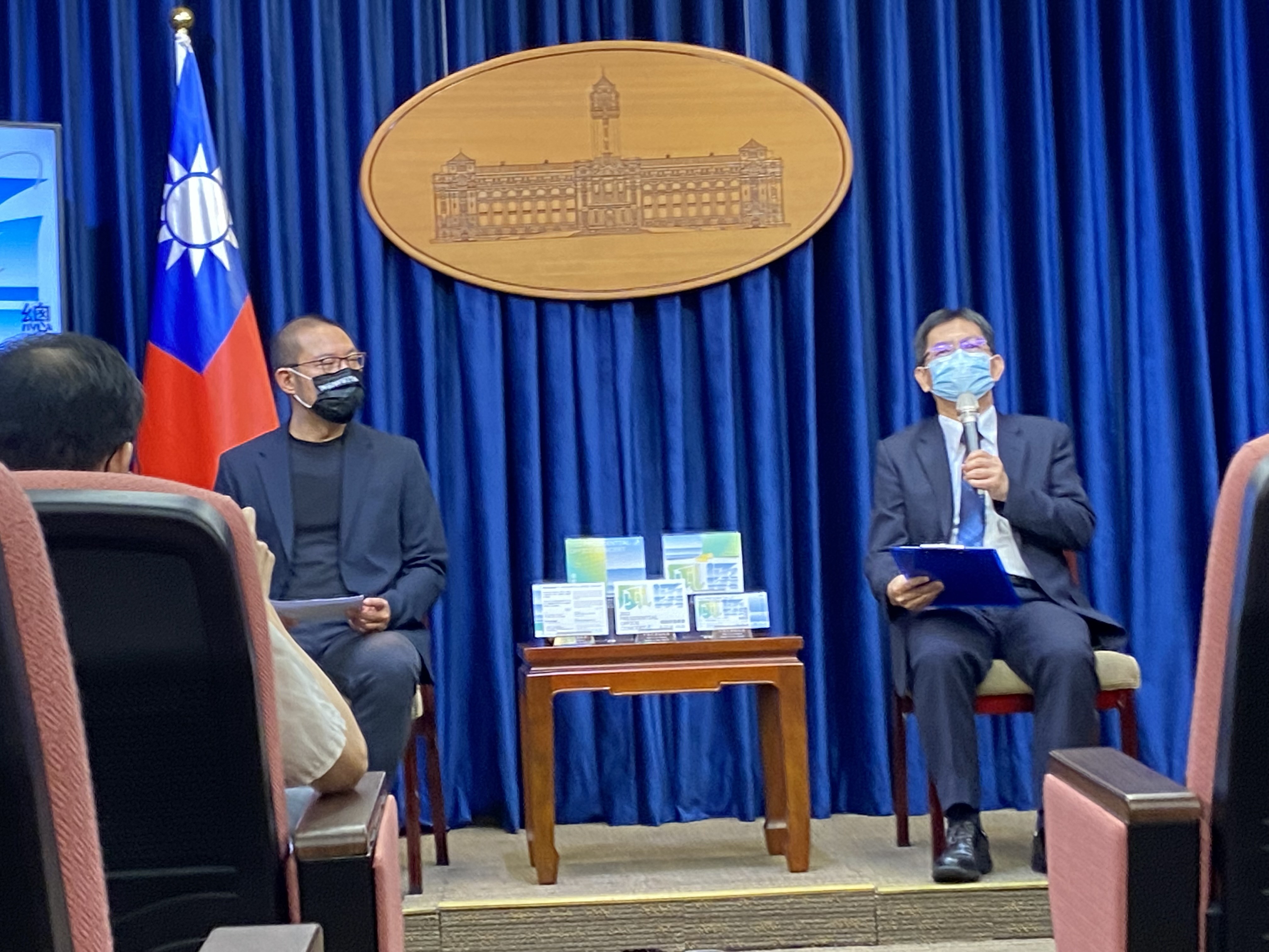 2022總統府音樂會「風湧新竹」將在27日登場，總統府12日舉行記者會公布細節。(林詠青 攝)