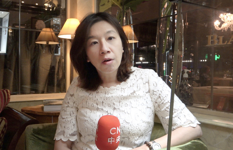 民進黨發言人林靜儀譴責統促黨鬧場人士，用不理性手段干擾民主活動進行。資料照片。 (圖：中央社)