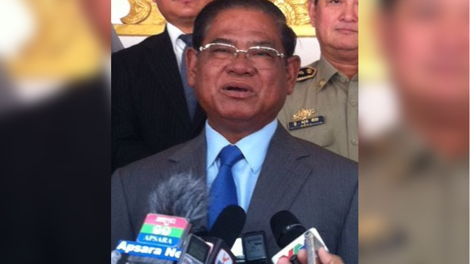 柬埔寨內政部長韶肯(Sar Kheng)。(圖：維基)