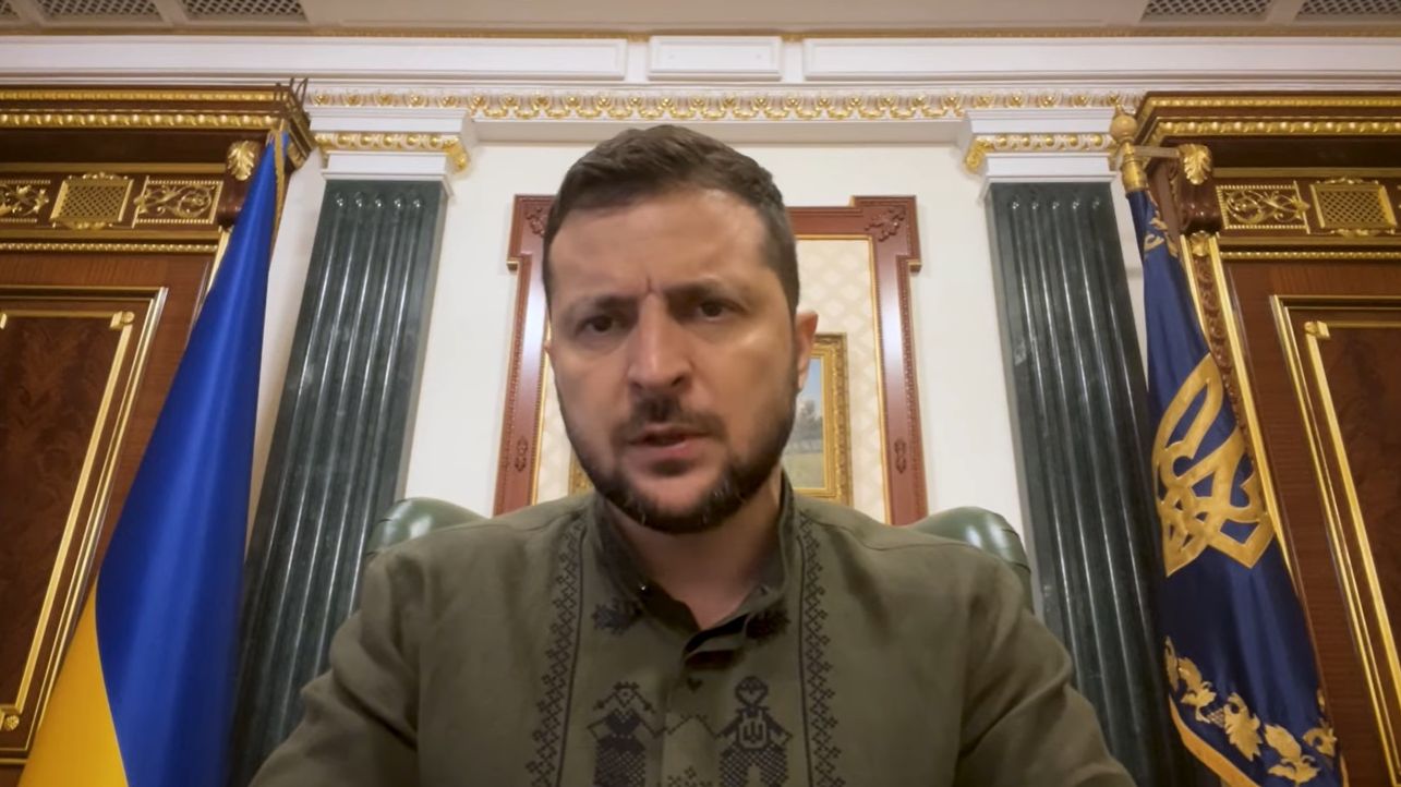 烏克蘭總統澤倫斯基(Volodymyr Zelensky)。(翻攝澤倫斯基臉書)