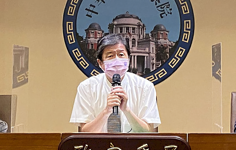 監察委員蔡崇義。(林詠青攝)