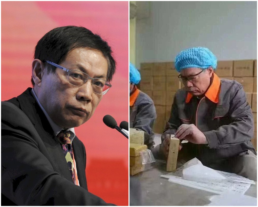 中國退休地產商任志強。(合成圖)