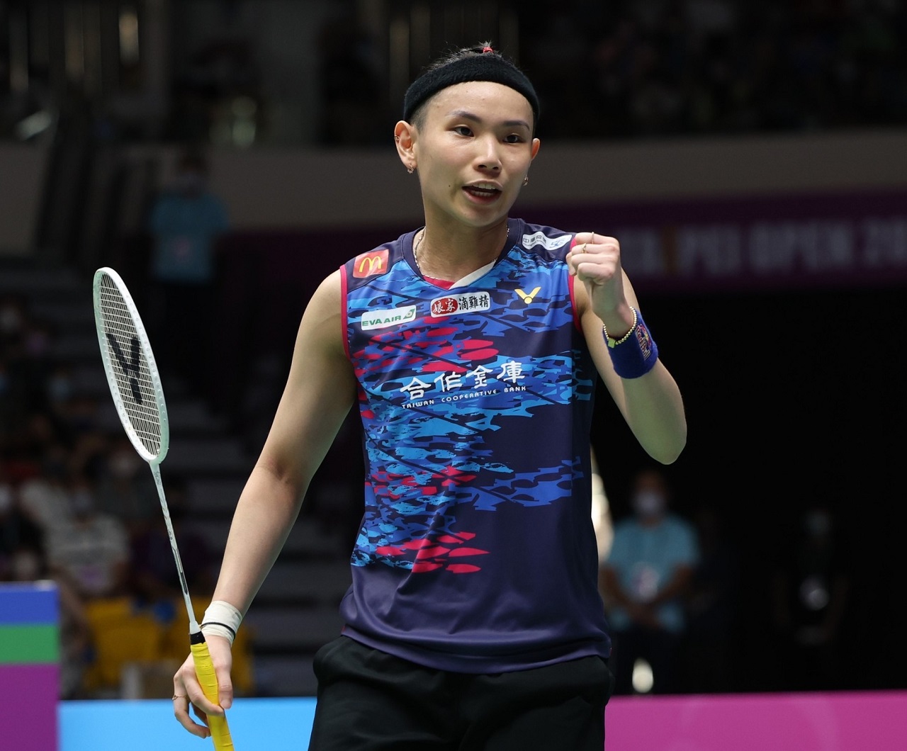戴資穎25日在世界羽球錦標賽女單16強，以21比15、21比10輕取越南女將武氏妝、順利挺進8強。(圖：戴資穎臉書)
