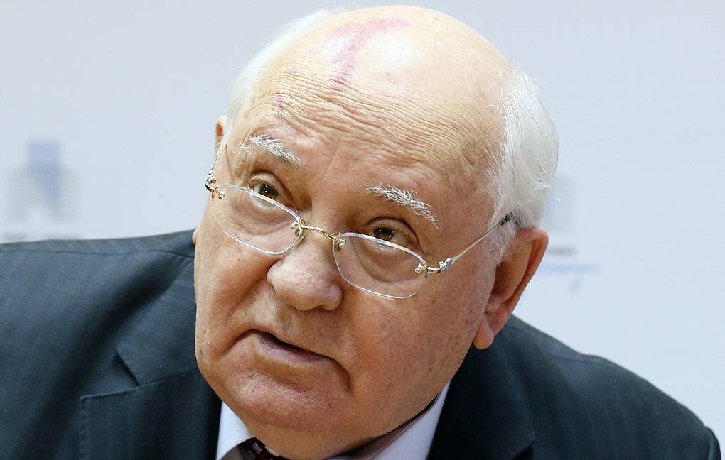 前蘇聯總統戈巴契夫(Mikhail Gorbachev)30日逝世，享耆壽91歲。(圖取自推特)