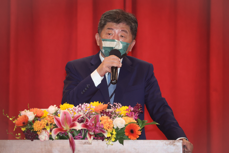 民進黨台北市長參選人陳時中（圖）4日出席職能治療師全國聯合會活動 ，並接受媒體訪問，對於免治馬桶宣傳影片遭批，陳時中表達歉意。  (圖：中央社)