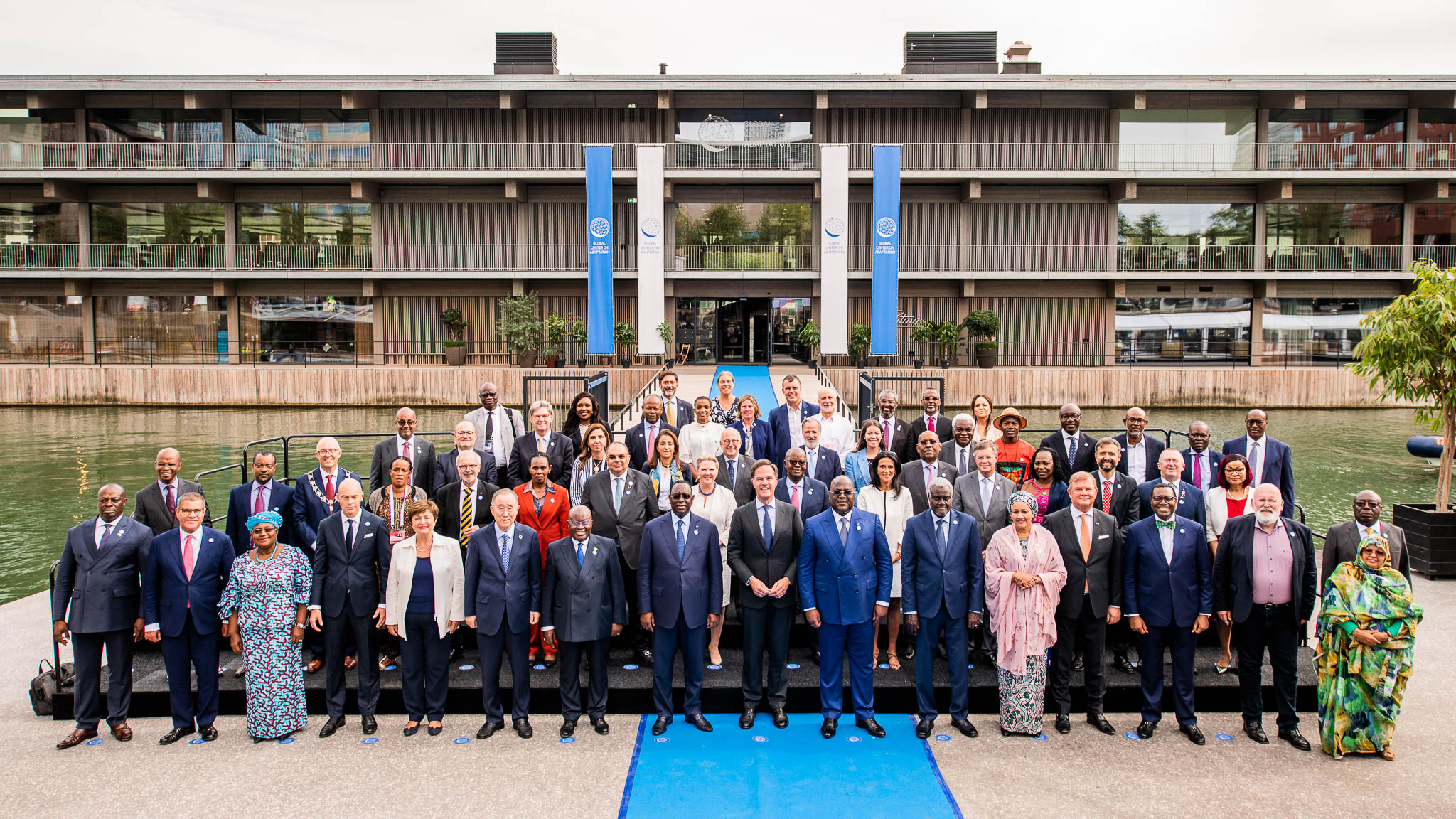 非洲適應峰會(Africa Adaptation Summit)5日在荷蘭舉行。 (圖:推特@GCAdaptation)