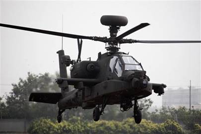 AH-64E阿帕契攻擊直升機。(慶籌會提供)