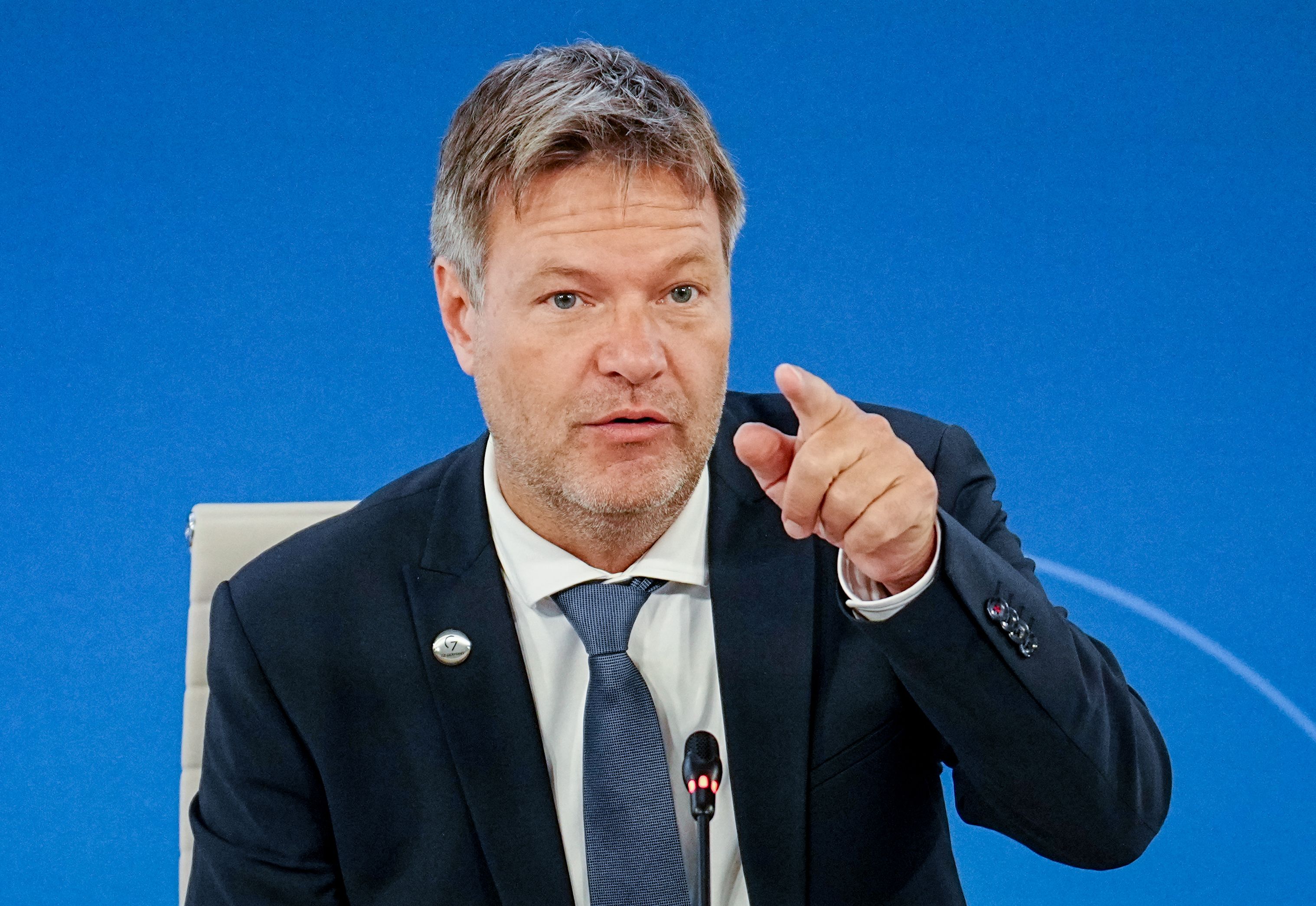德國經濟部長哈柏克（Robert Habeck）。 (AFP)