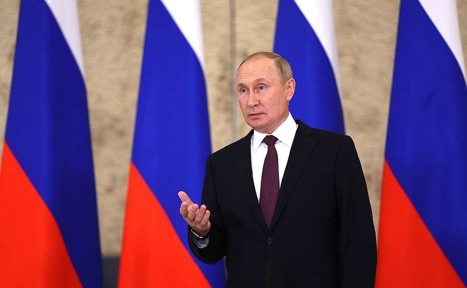俄羅斯總統蒲亭(Vladimir Putin)。 (圖:克宮)