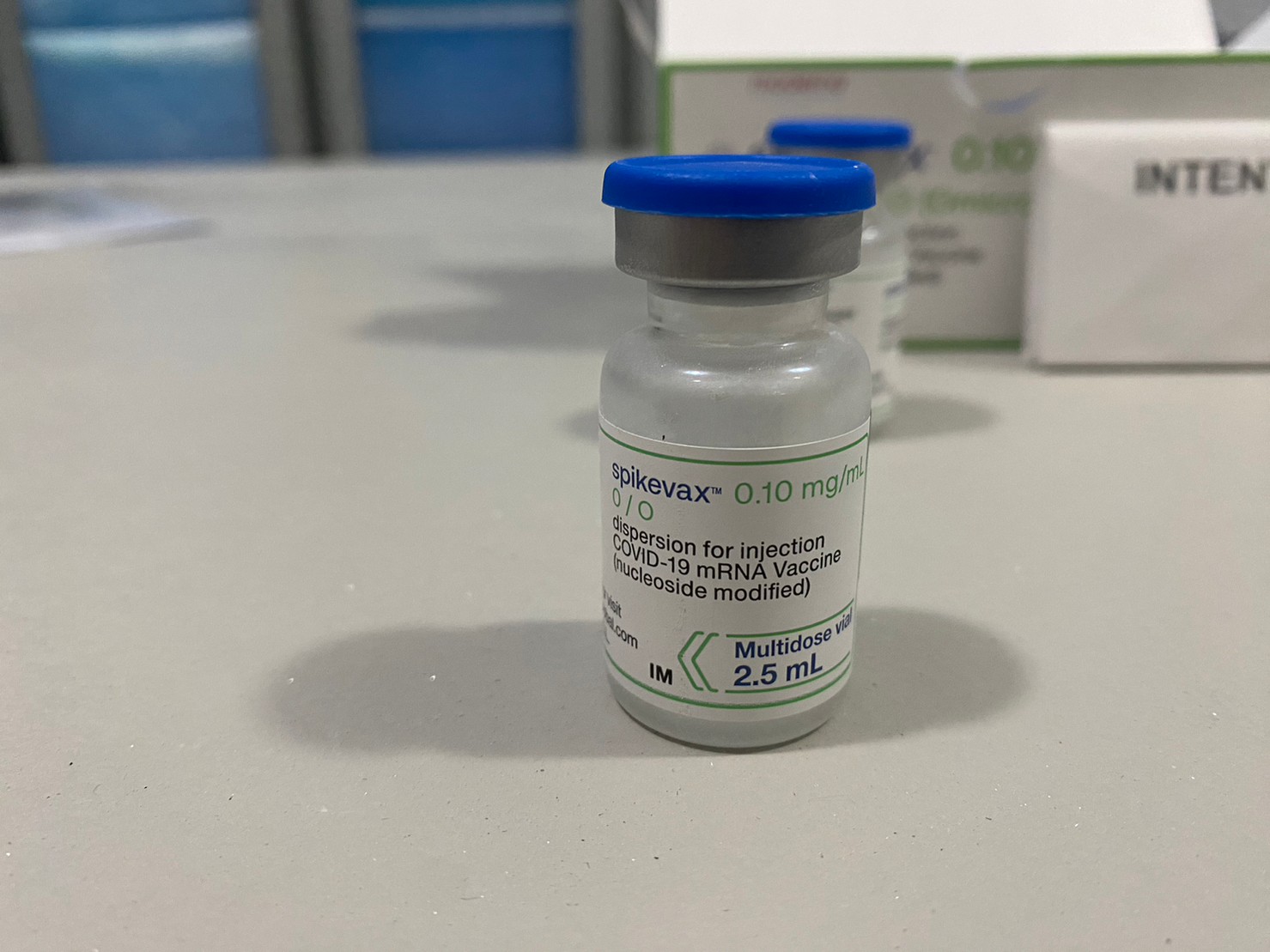 莫德納次世代疫苗。(食藥署提供)