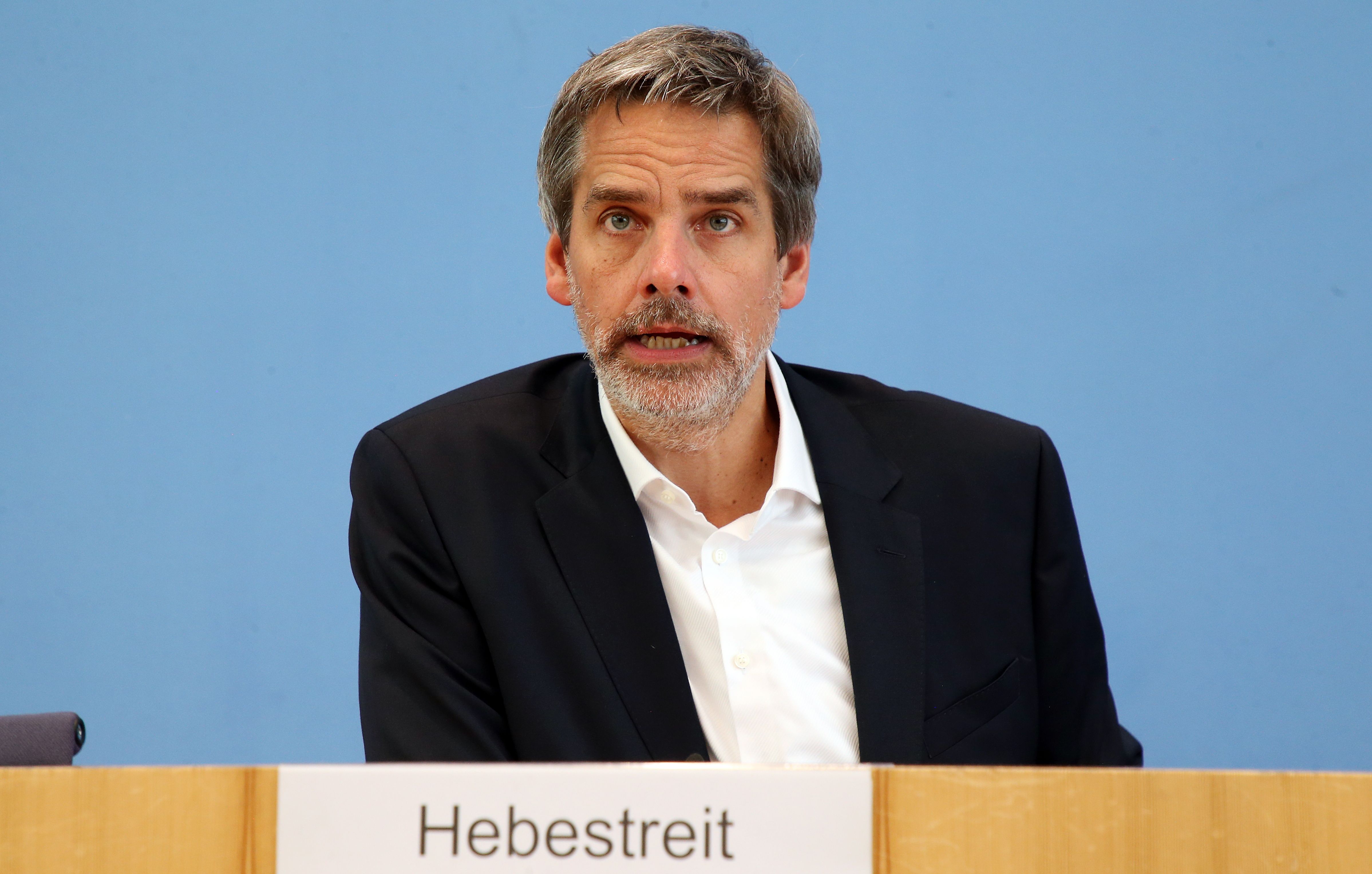 德國政府發言人赫伯史揣特(Steffen Hebestreit)表示，德國總理蕭茲(Olaf Scholz)敦促俄羅斯總統蒲亭(Vladimir Putin)尋求外交途徑，以結束他在烏克蘭的戰爭。 (AFP)