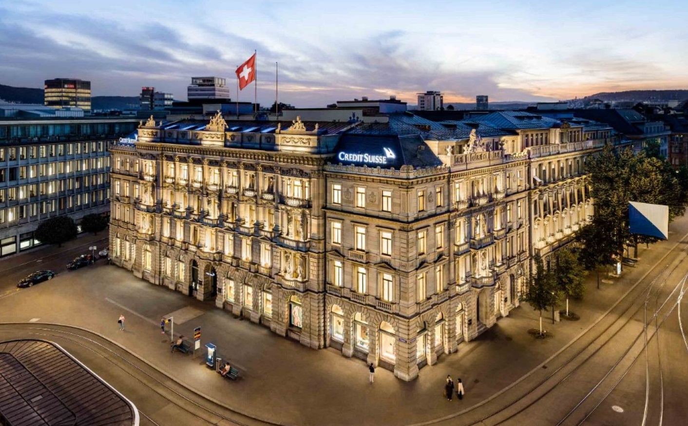 根據金融時報報導，市場盛傳外商瑞士信貸(Credit Suisse)集團恐面臨財務危機。(圖:Credit Suisse)