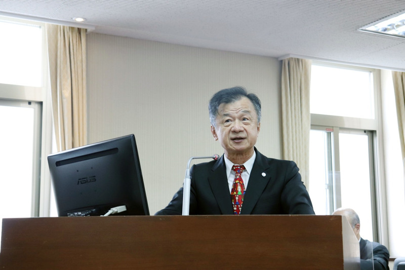 陸委會主委邱太三（圖）6日列席立法院期內政委員會，報告業務概況並備質詢。(圖：中央社 )
