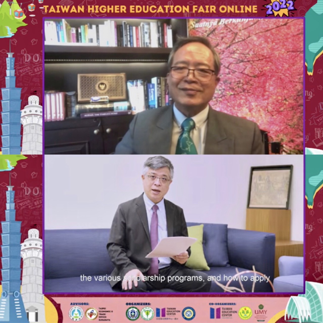 印尼台灣高等教育展登場。 (圖:駐印尼代表處)