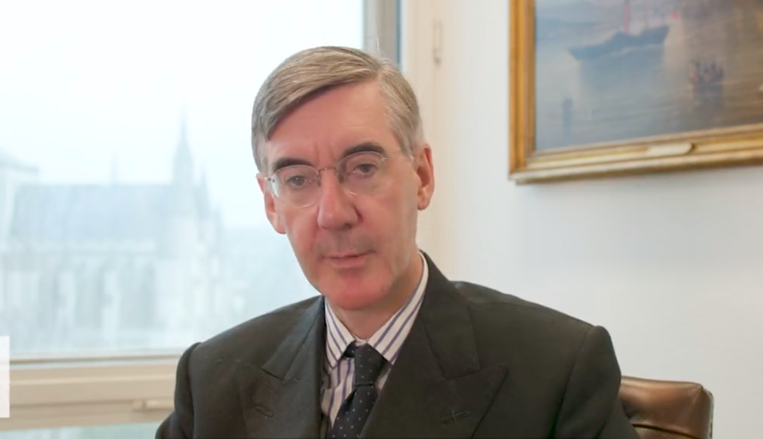 英國新任商務大臣莫格(Jacob Rees-Mogg）。（Twitter/@Jacob_Rees_Mogg)