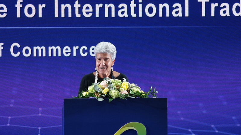 台灣形象展美東時間12日在華府揭幕。美國商務部次長拉哥表示，台灣是美國重要貿易夥伴與快速成長的外國直接投資來源地，對美國經濟具有重要意義，未來美方會持續擴大並深化雙邊關係。 (圖：中央社)