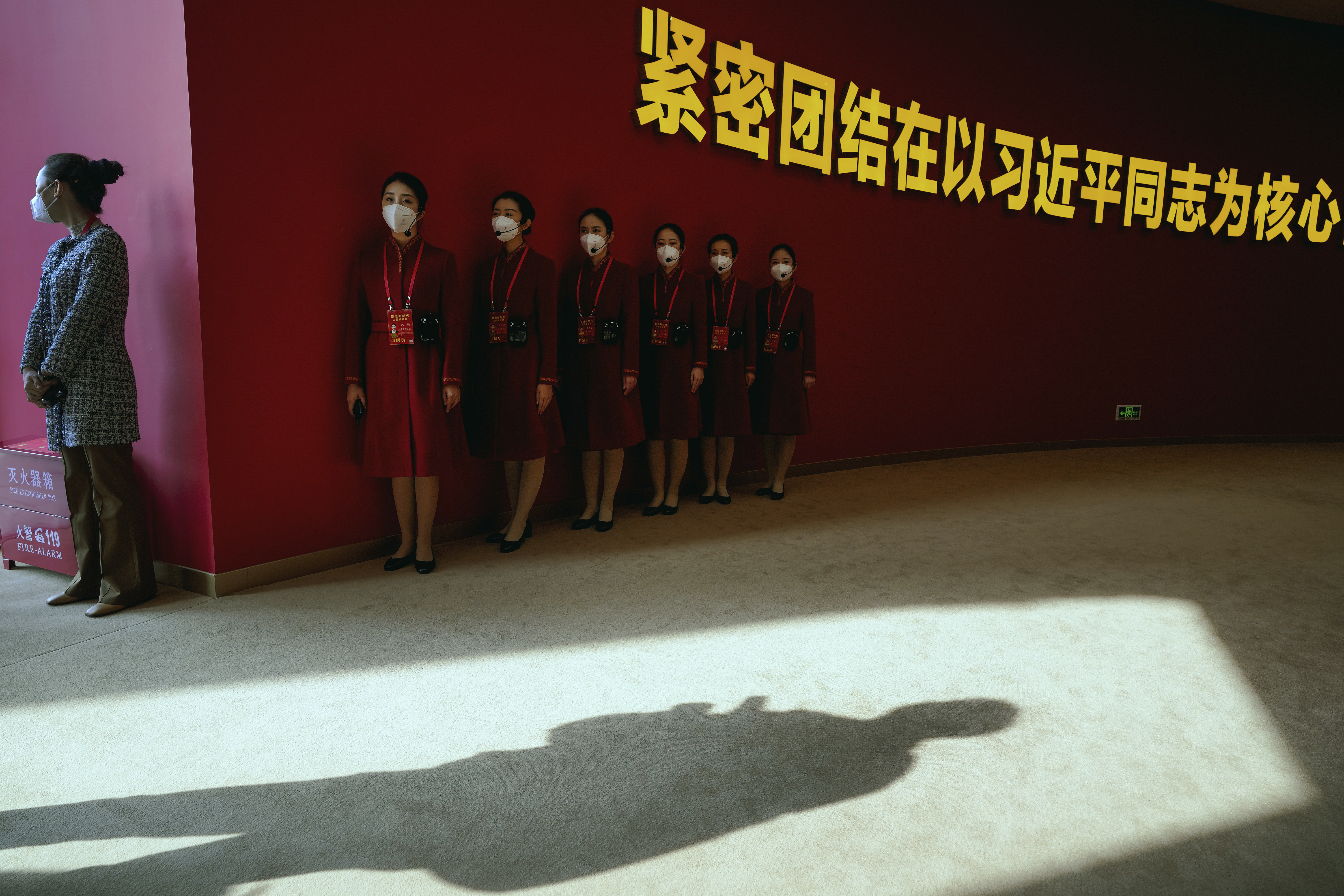 中國共產黨第二十次全國代表大會(二十大)10月16日在北京人民大會堂開幕，會期預計一周。(美聯社/達志影像)