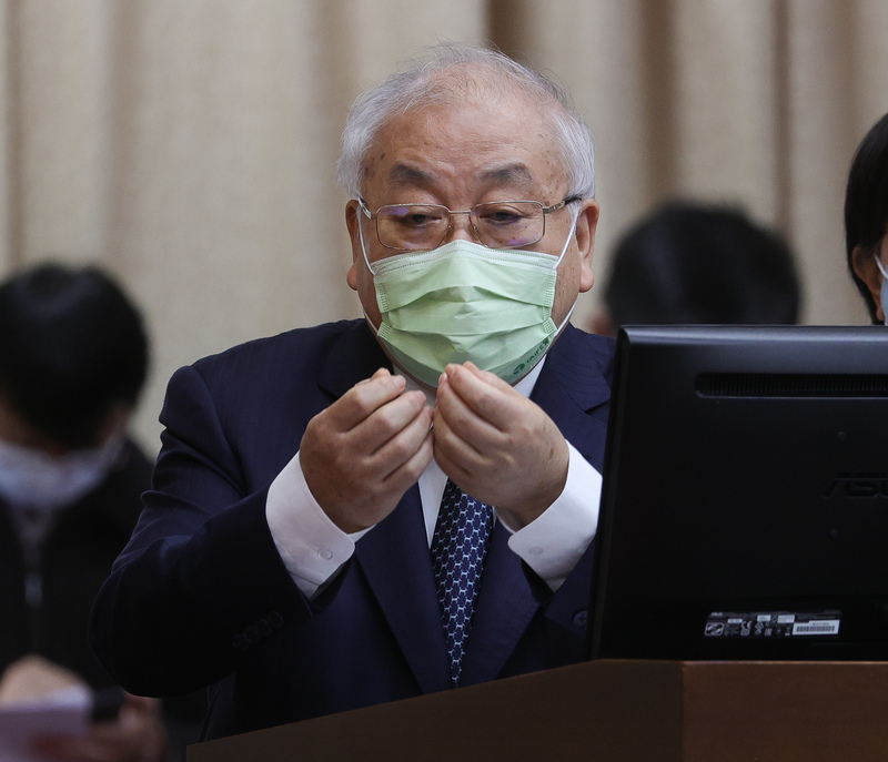 主計總處主計長朱澤民。 (圖：中央社)