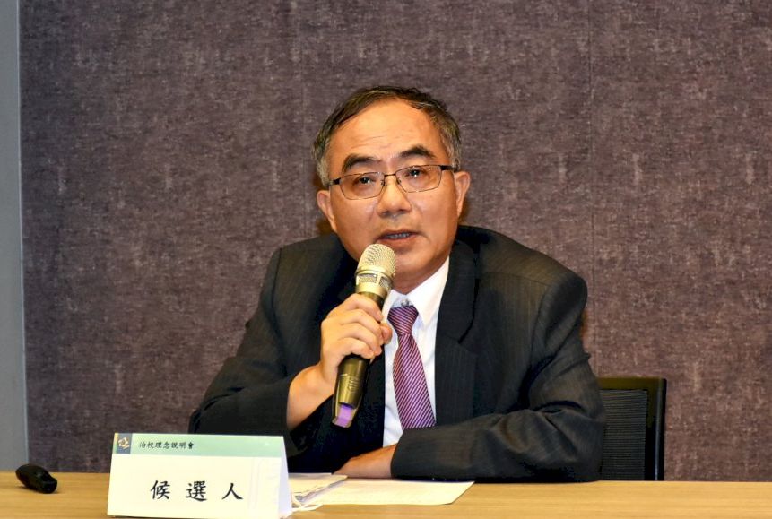 台灣大學工學院院長陳文章當選台大新任校長。(台大提供)
