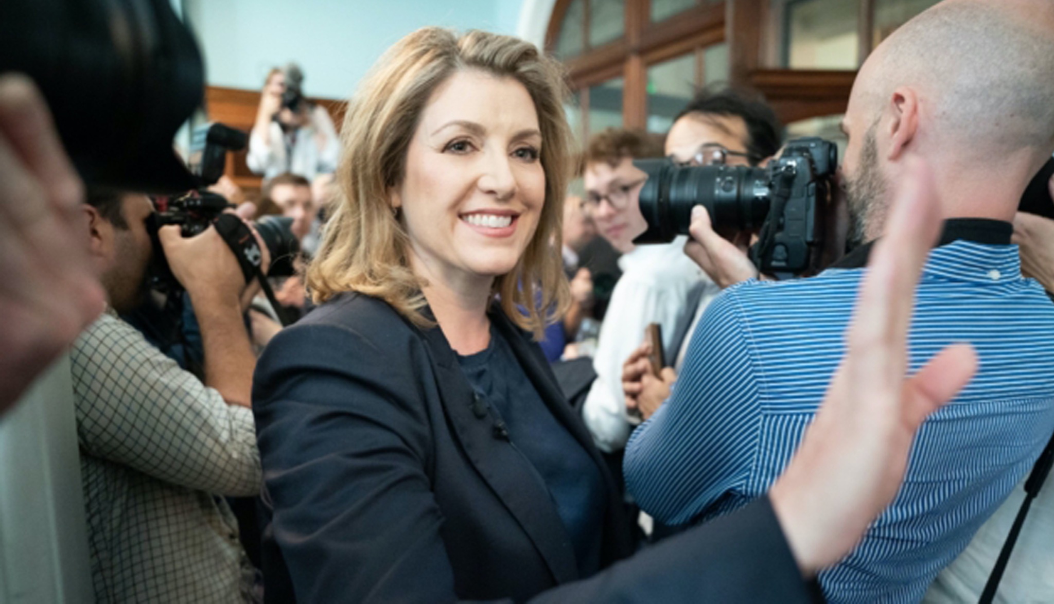 英國保守黨籍下議院領袖摩丹特(Penny Mordaunt)。(Penny Mordaunt臉書)