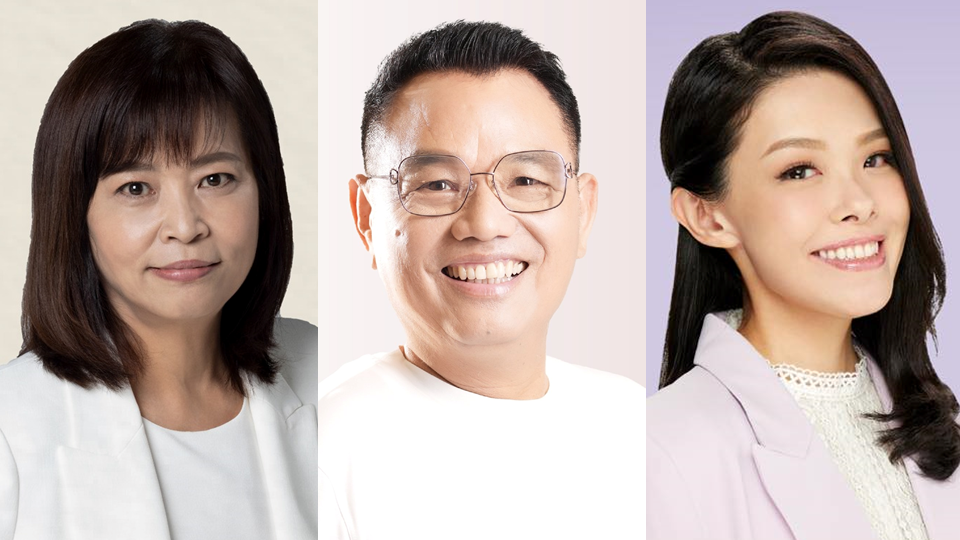 民眾黨新竹市長候選人高虹安(右)26日召開臨時記者會，回應資策會指控她不當兼職的問題。(合成圖／臉書)