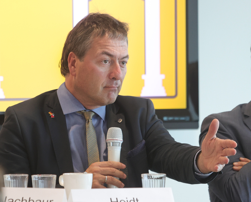 德國國會議員海特（Peter Heidt）。 (圖：中央社檔案照片)