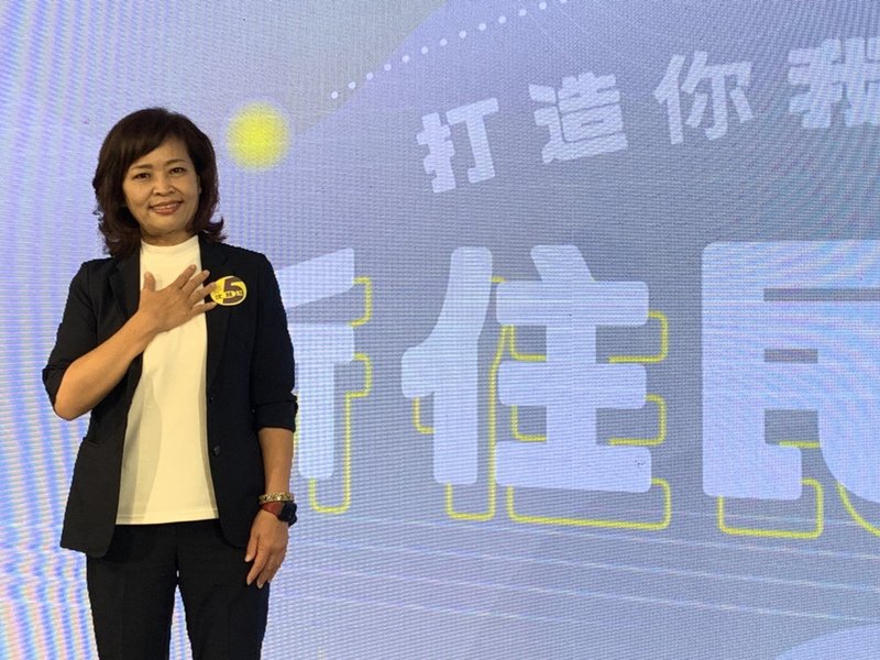 民進黨新竹市長候選人沈慧虹 (資料照片/中央社)