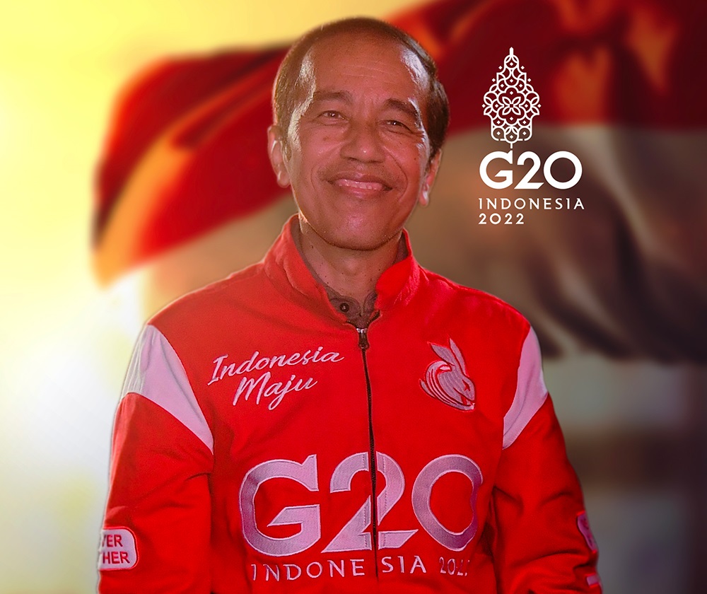 印尼總統佐科威(Joko Widodo)說，蒲亭對於是否參加在印尼舉行的20國集團2天峰會，至今仍未決定。(圖:推特@jokowi)