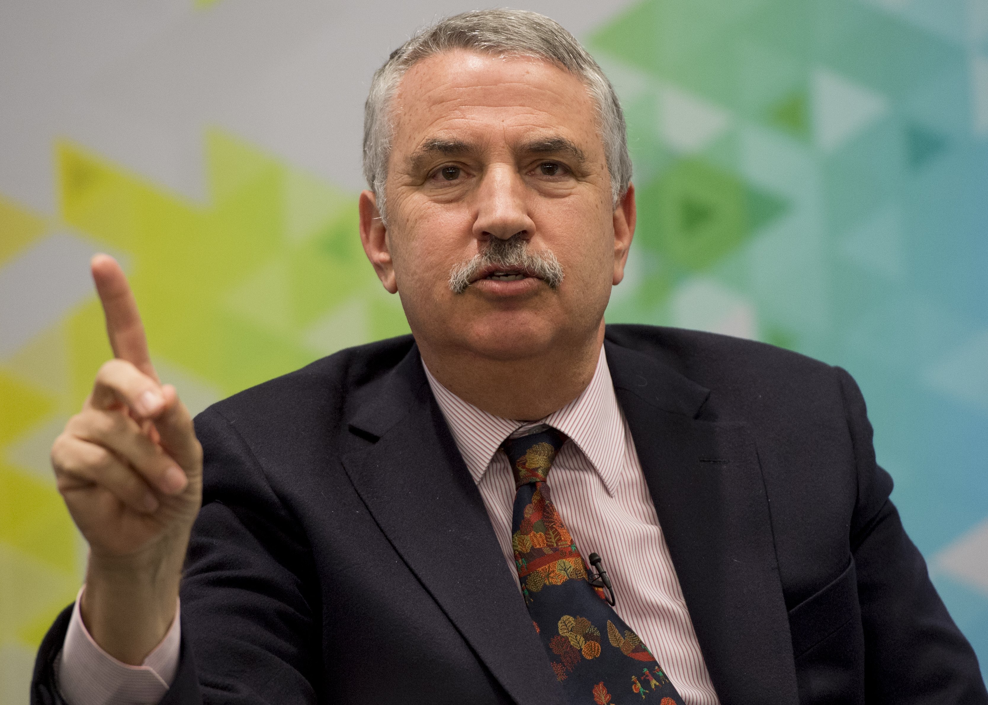 紐約時報專欄作家佛里曼（Thomas Friedman）(AFP)