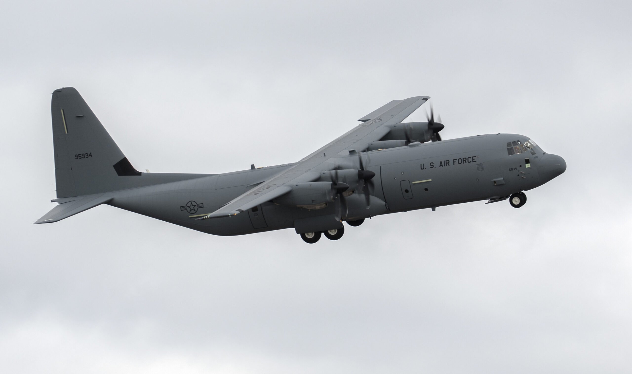 美軍C-130J運輸機（C-130J-30 Super Hercules）。 (圖:洛克希德馬丁)