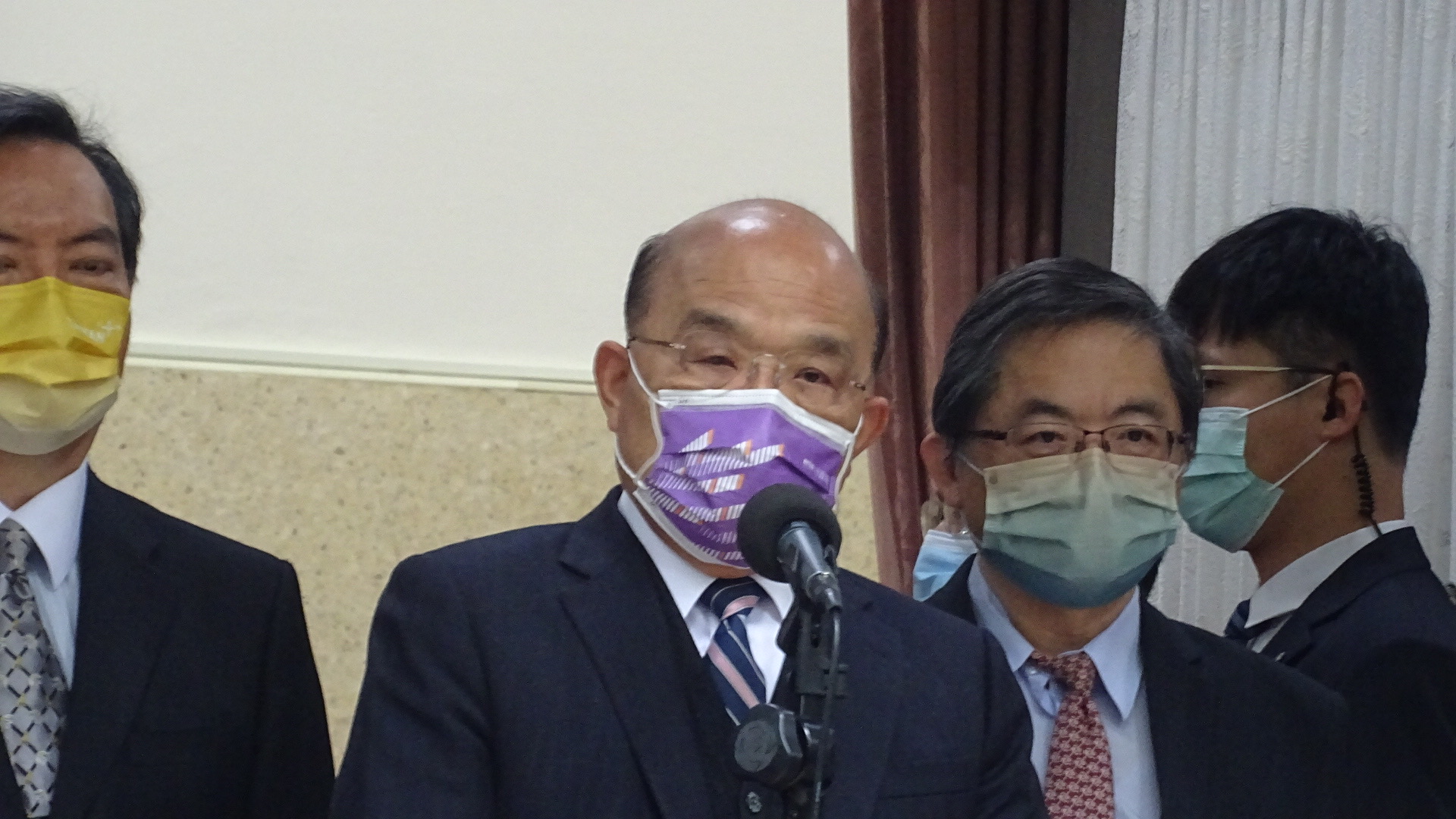 行政院長蘇貞昌（劉玉秋攝）