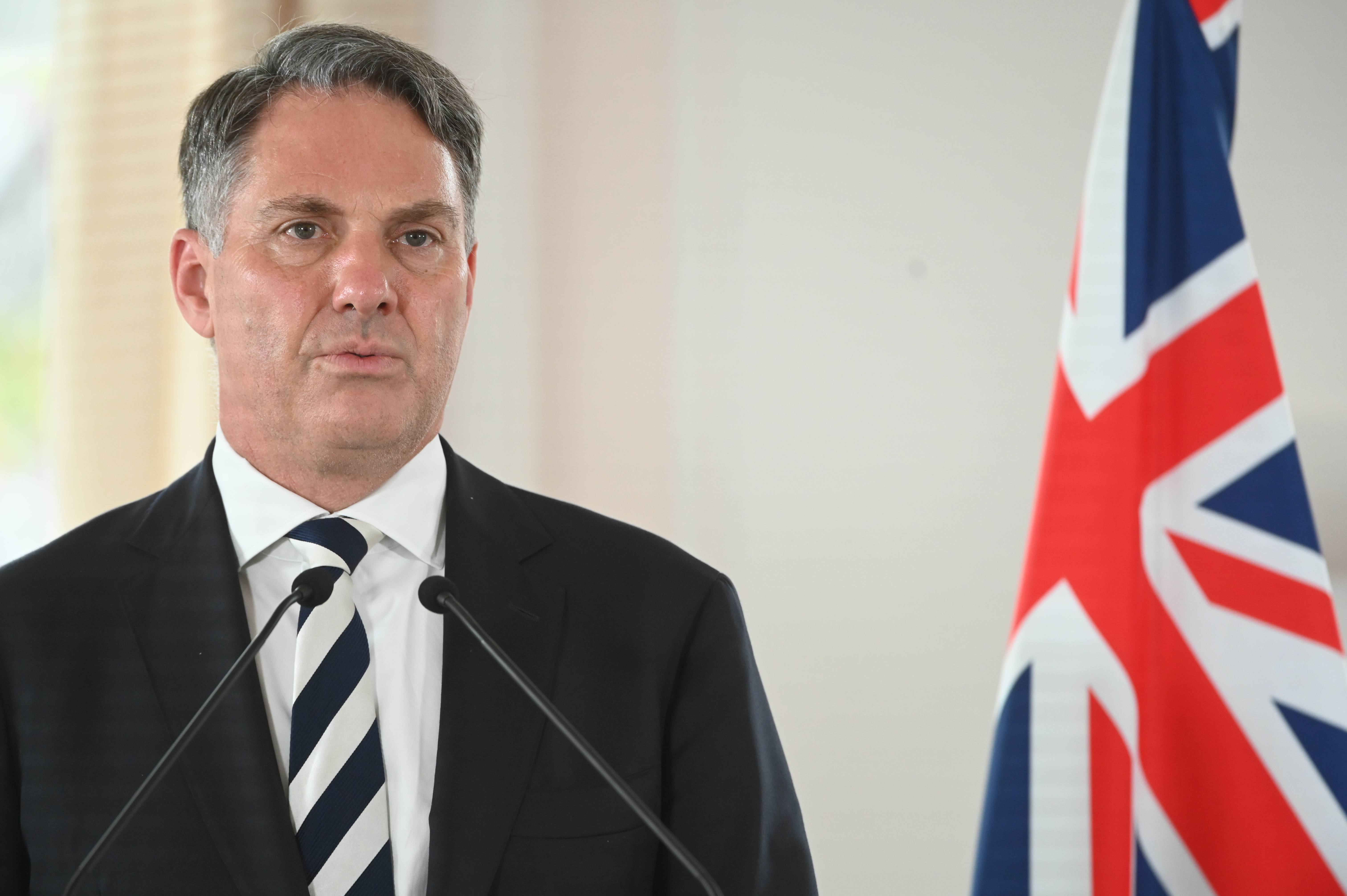 澳洲國防部長馬勒斯(Richard Marles)。 (資料照片/ AFP)