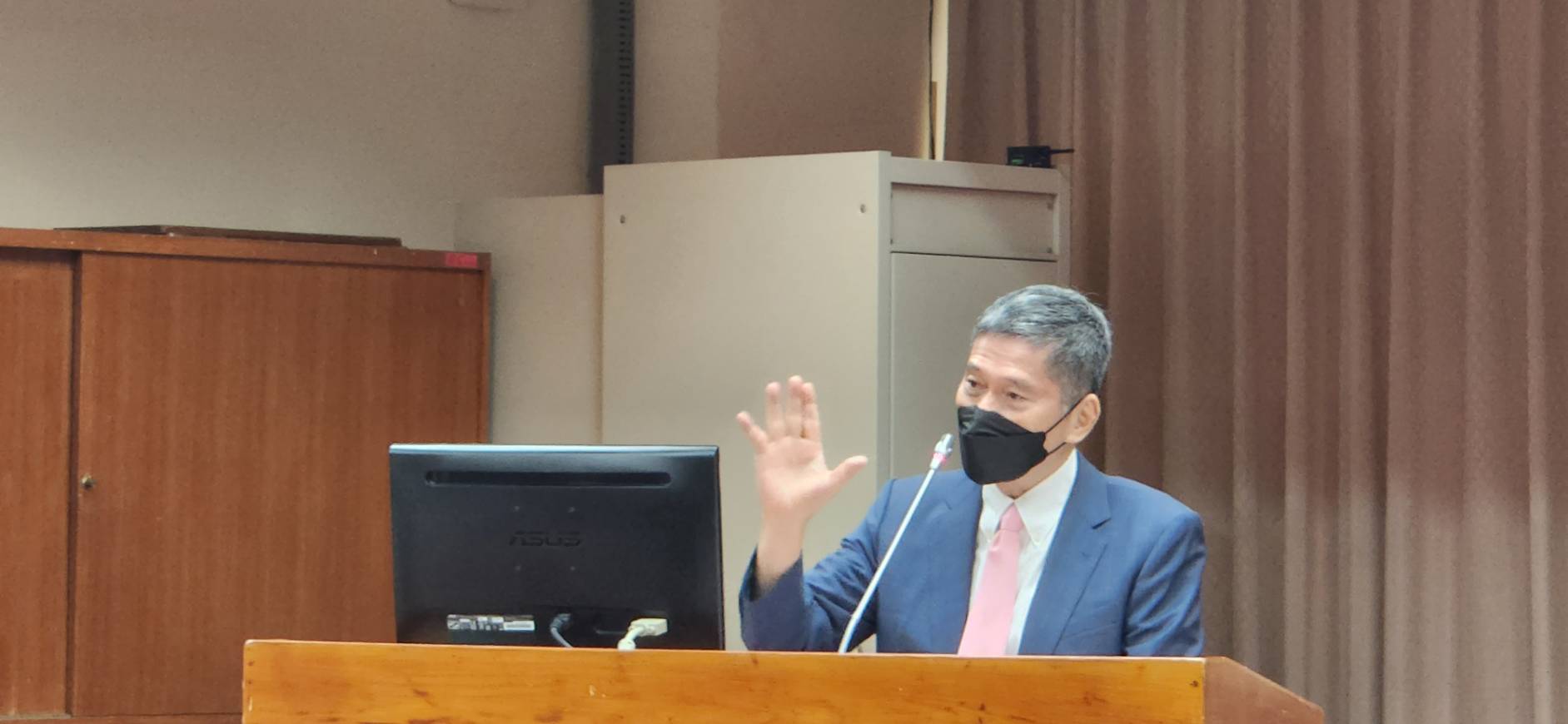 文化部長李永得 (江昭倫 攝)