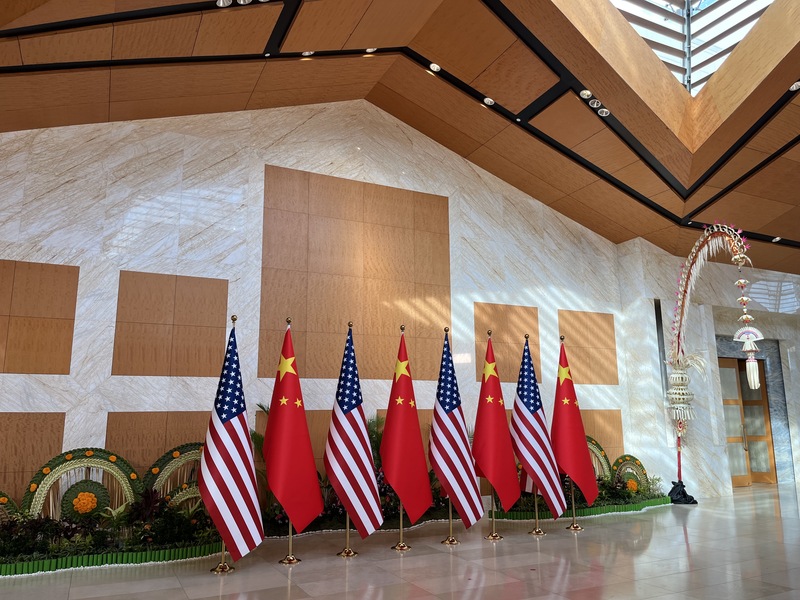 圖為拜習會的會場。 (圖：中央社)