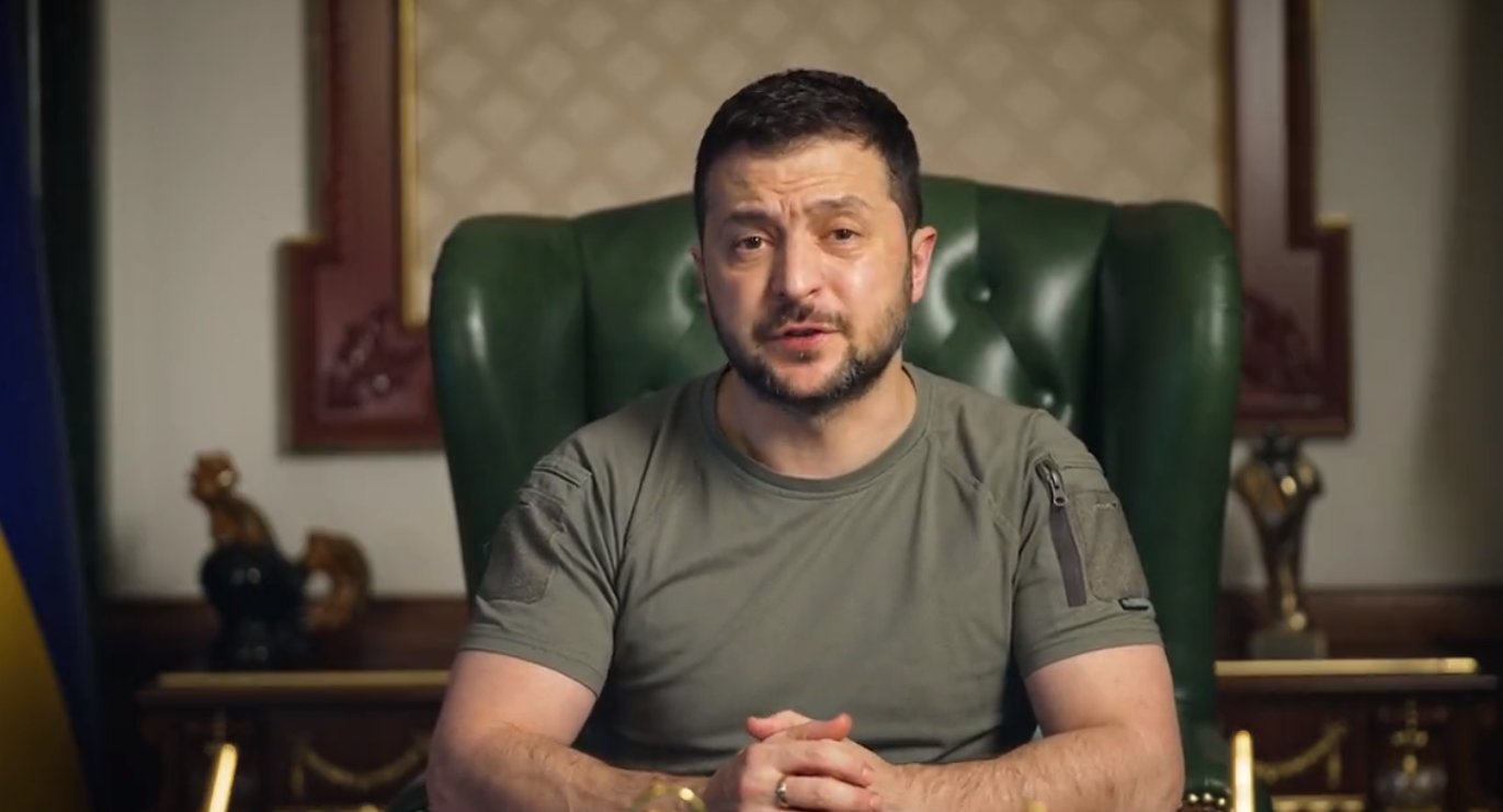 烏克蘭總統澤倫斯基(Volodymyr Zelensky)。(資料照片/ 推特)