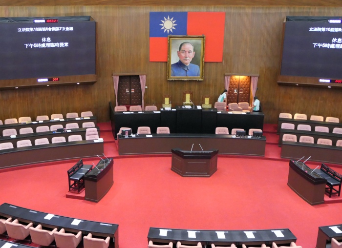 立法院議場內照片 (央廣檔案)