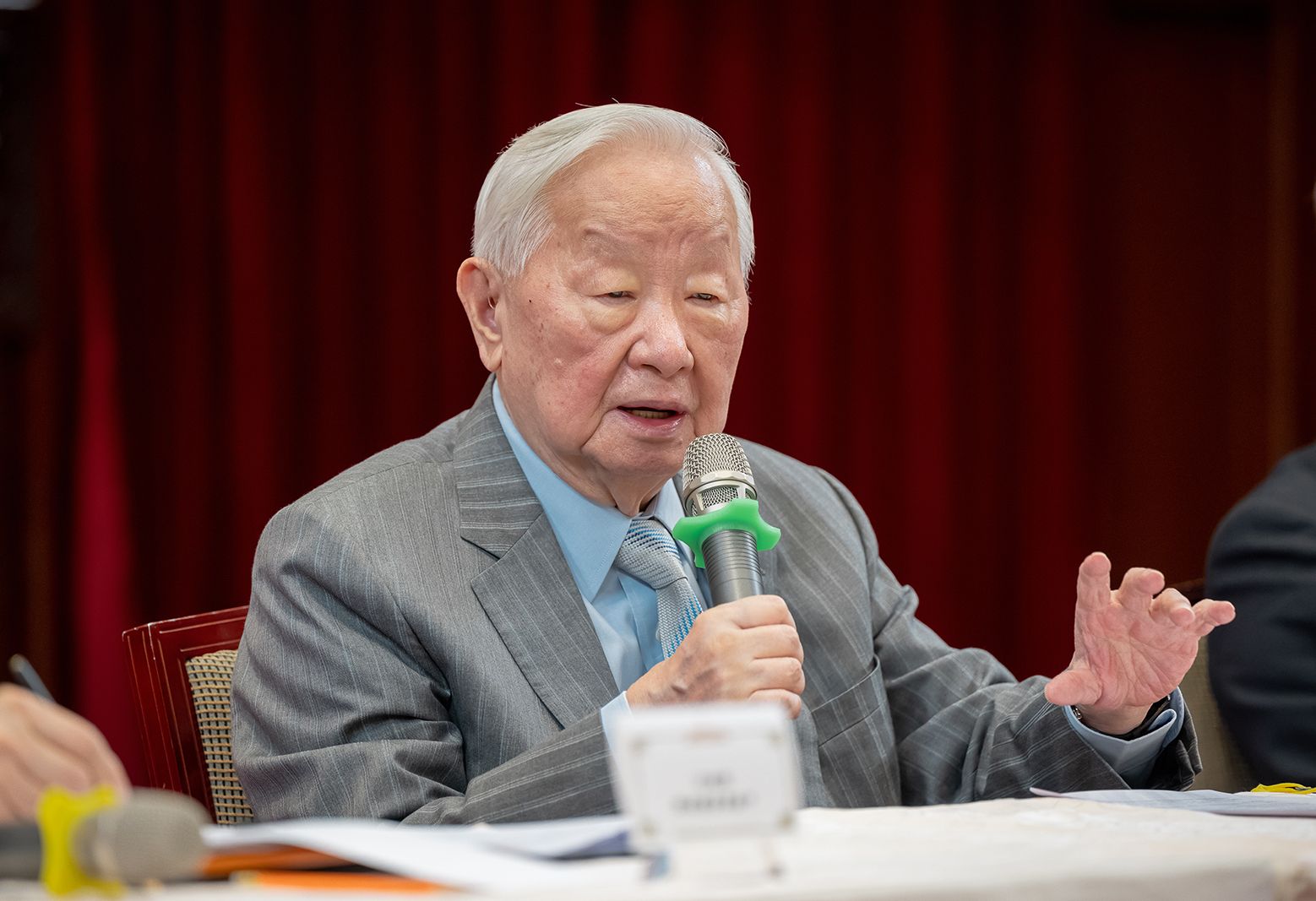 張忠謀將第6度代表蔡總統出席APEC。(圖:總統府檔案照片)