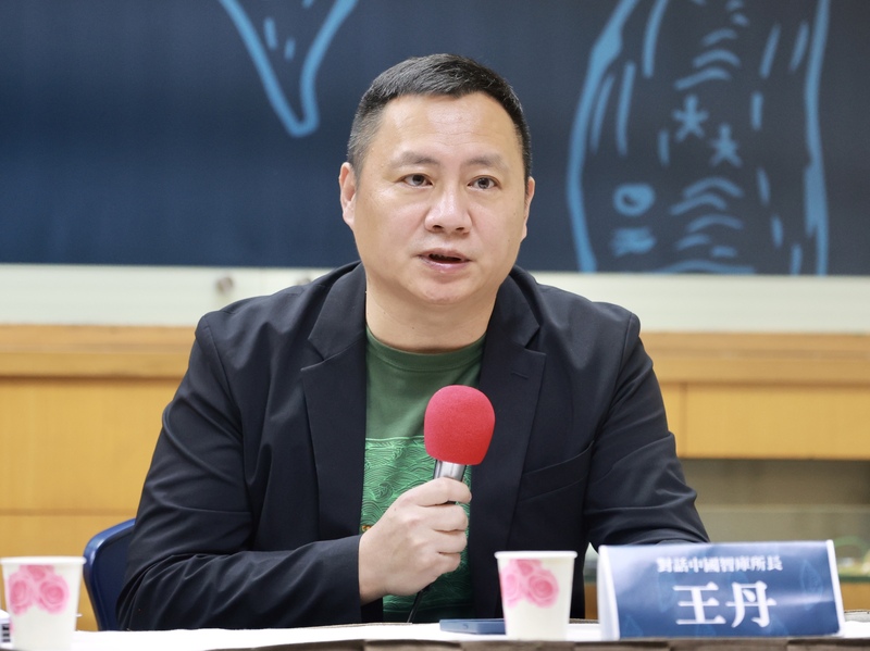 中國民運人士王丹。(資料照片/CNA)